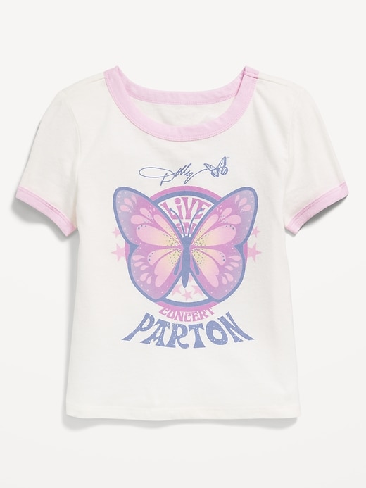 Image number 3 showing, Dolly Parton™ Ringer Graphic T-Shirt for Girls
