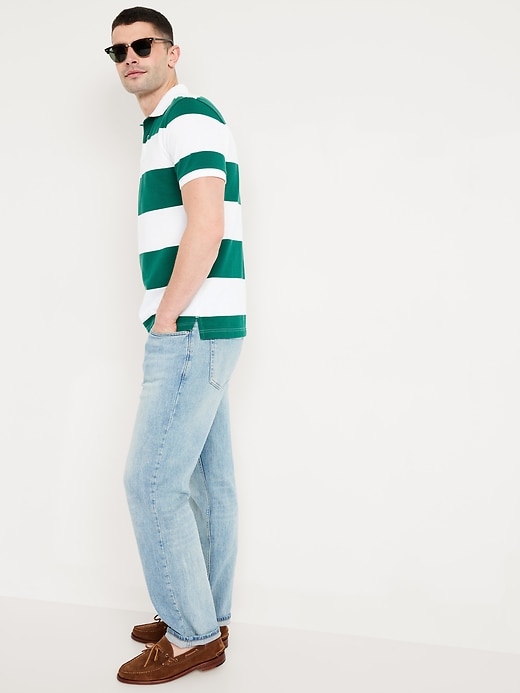 Image number 6 showing, Classic Fit Striped Pique Polo