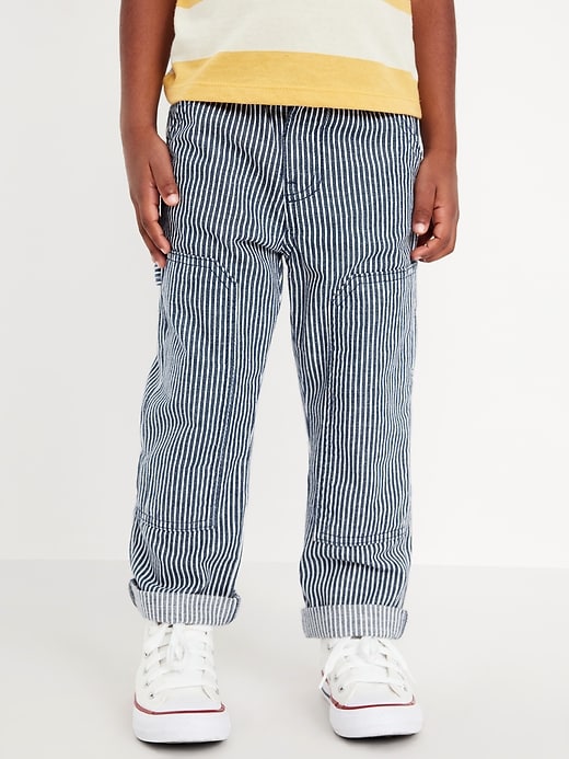 View large product image 1 of 3. Printed Utility Carpenter Pants for Toddler Boys