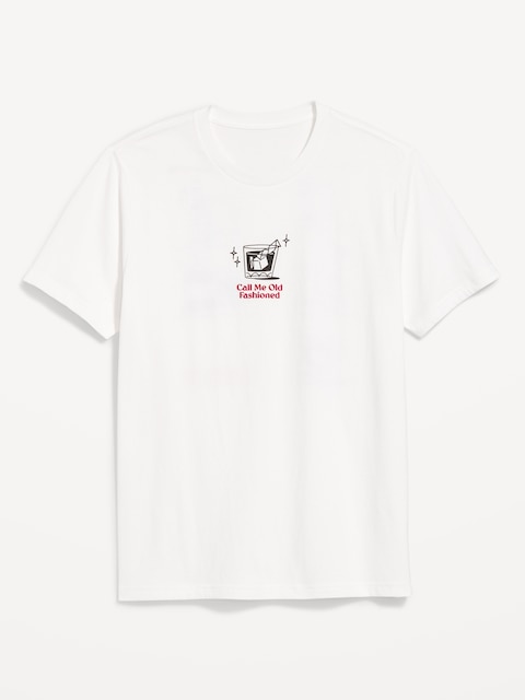 Crew-Neck Graphic T-Shirt