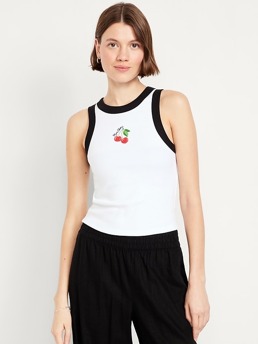 Image number 1 showing, Snug Graphic Tank Top