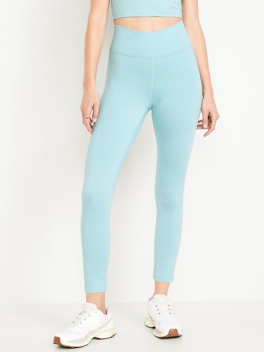 Image number 1 showing, Extra High-Waisted CloudComfy Crop Leggings