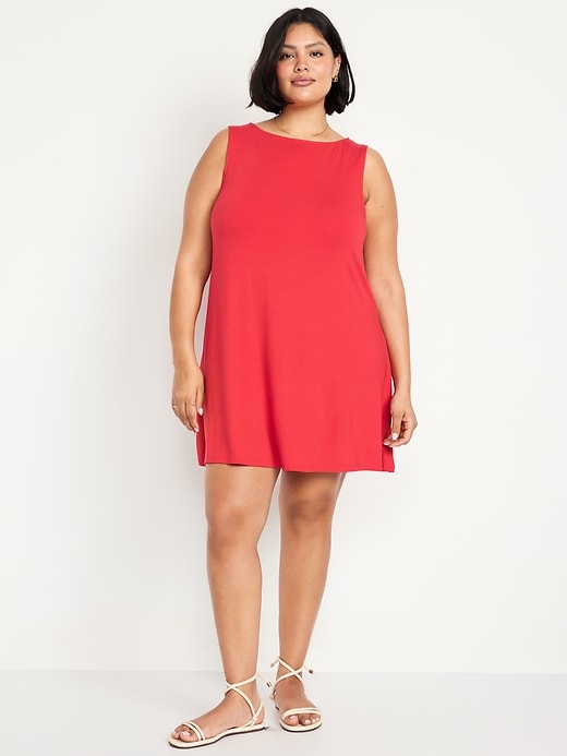 Image number 6 showing, Sleeveless Mini Swing Dress