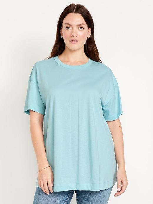 Image number 5 showing, Oversized EveryWear Tunic T-Shirt