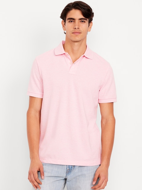 Polo en piqué d’uniforme pour Homme - Rose