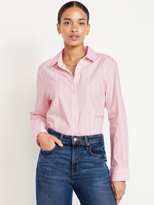 Image number 1 showing, Slim Button-Down Shirt