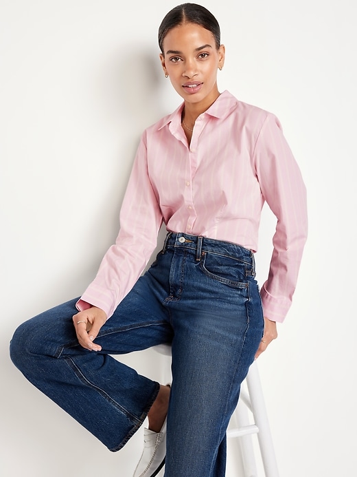 Image number 3 showing, Slim Button-Down Shirt