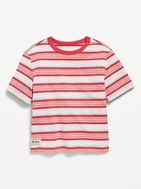 Image number 1 showing, Oversized Short-Sleeve Pocket T-Shirt for Toddler Boys