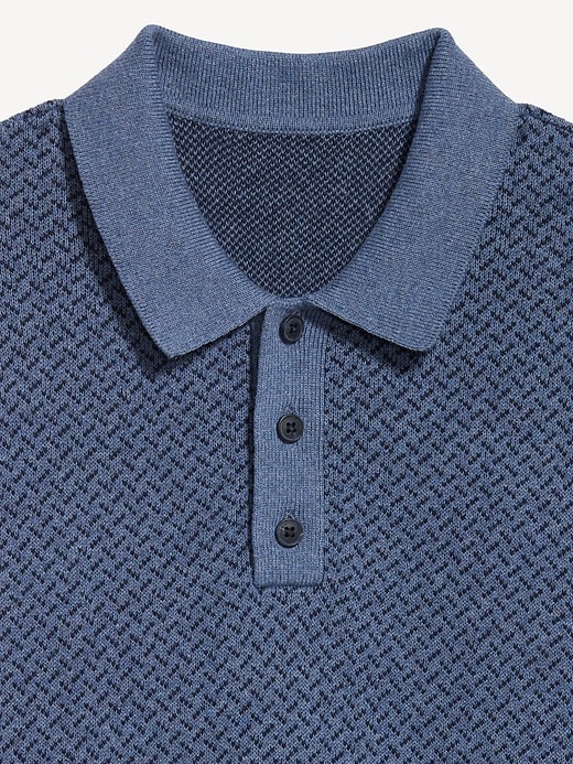 Image number 5 showing, Short-Sleeve Herringbone Polo