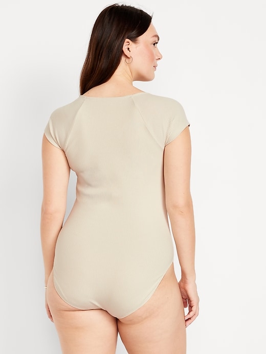 Image number 6 showing, Double-Layer Cinched Bodysuit