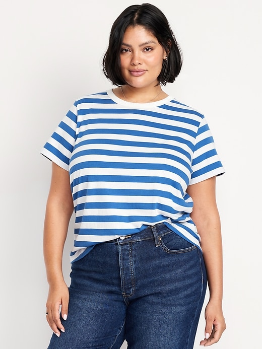 Image number 7 showing, EveryWear Crew-Neck Striped T-Shirt