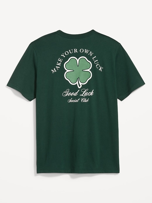 View large product image 2 of 2. St. Patrick's Day Graphic T-Shirt