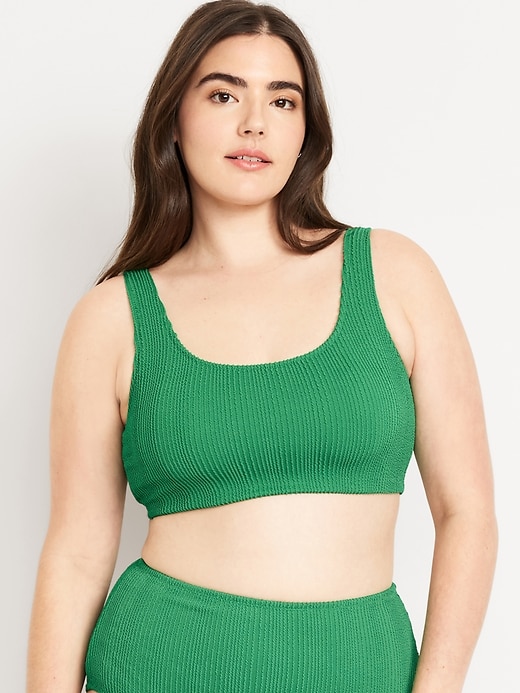 Image number 5 showing, Ribbed Swim Top