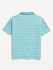 View large product image 3 of 3. Printed Knitted Collared Shirt for Boys