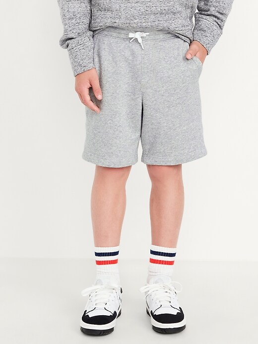 View large product image 1 of 2. Fleece Jogger Shorts for Boys (At Knee)