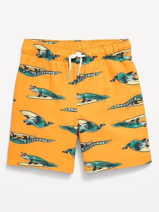 View large product image 1 of 1. Printed Swim Trunks for Toddler Boys