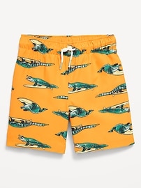 L'image numéro 1 présente Short de baignade à motif pour tout-petit garçon
