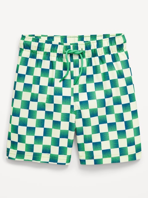 Printed Swim Trunks for Toddler Boys