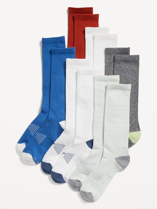 View large product image 1 of 1. 6-Pack Athletic Tube Socks for Men