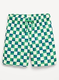 Image number 1 showing, Printed Swim Trunks for Toddler Boys