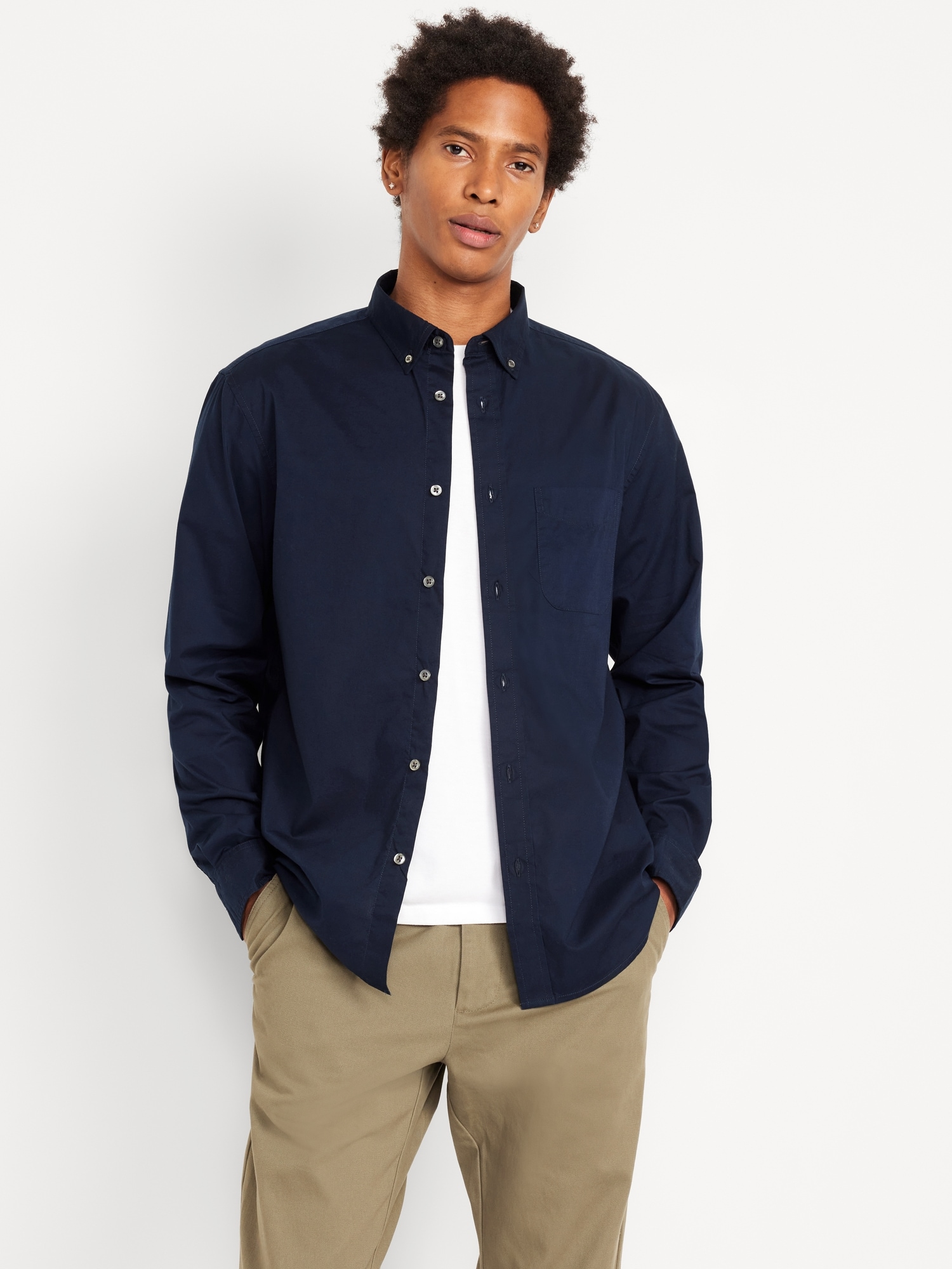 Classic Fit Everyday Poplin Shirt