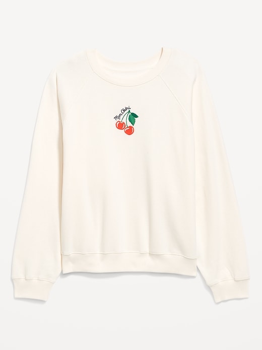 Image number 4 showing, SoComfy Crew-Neck Graphic Sweatshirt