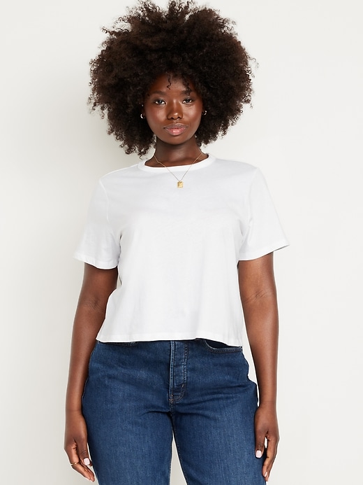 Image number 5 showing, EveryWear Crop T-Shirt