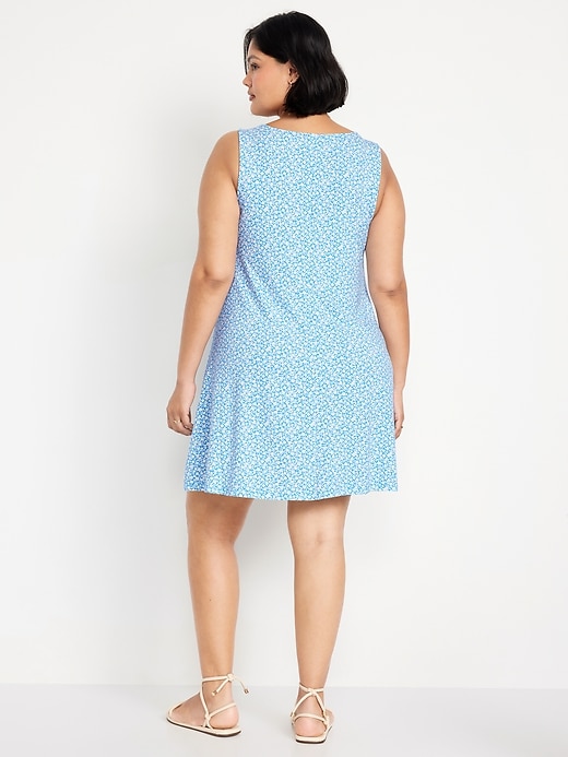 Image number 7 showing, Sleeveless Mini Swing Dress