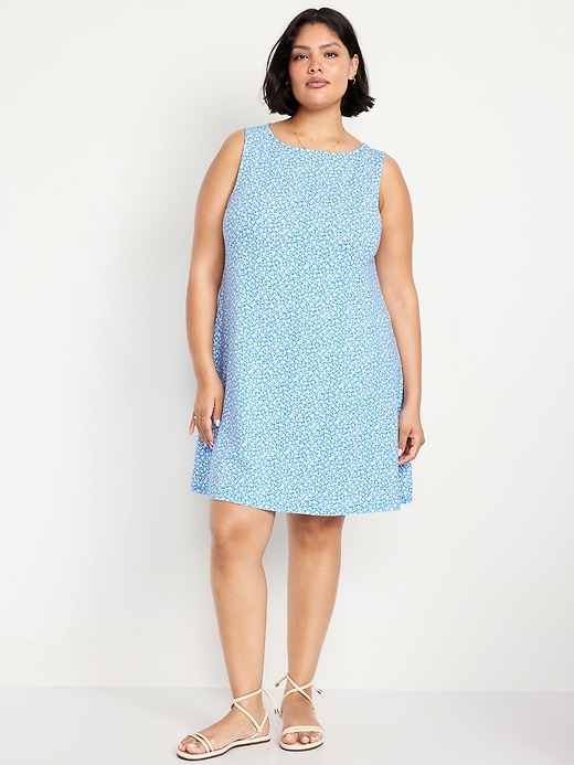 Image number 6 showing, Sleeveless Mini Swing Dress