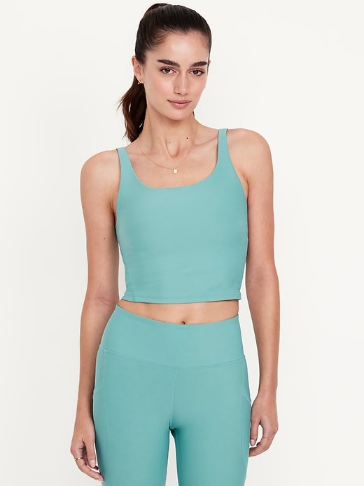 Image number 1 showing, Light Support PowerSoft Longline Sports Bra