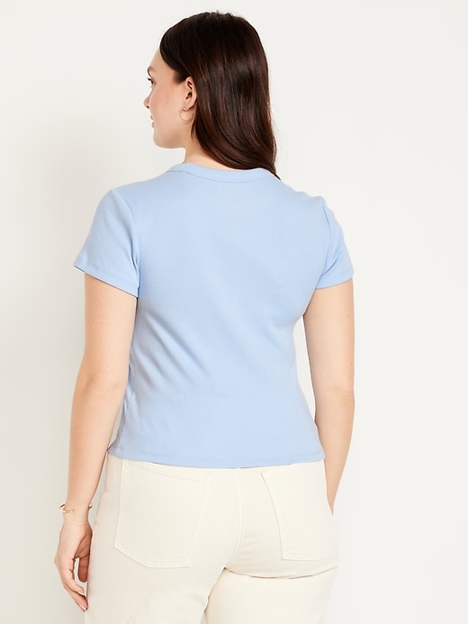 Image number 6 showing, Snug Crop T-Shirt