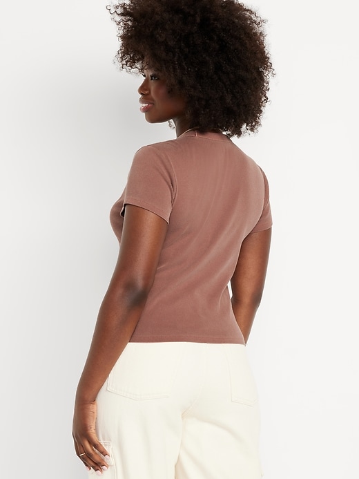 Image number 6 showing, Snug Crop T-Shirt