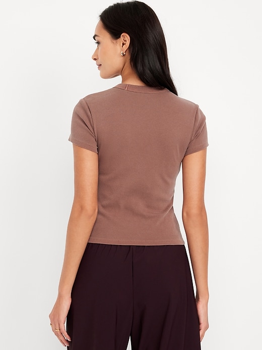Image number 2 showing, Snug Crop T-Shirt