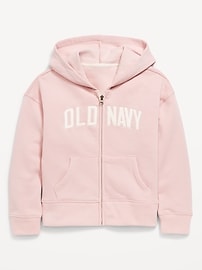 Image number 1 showing, Logo-Graphic Zip Hoodie for Girls
