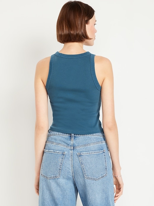 Image number 2 showing, Snug Crop Tank Top