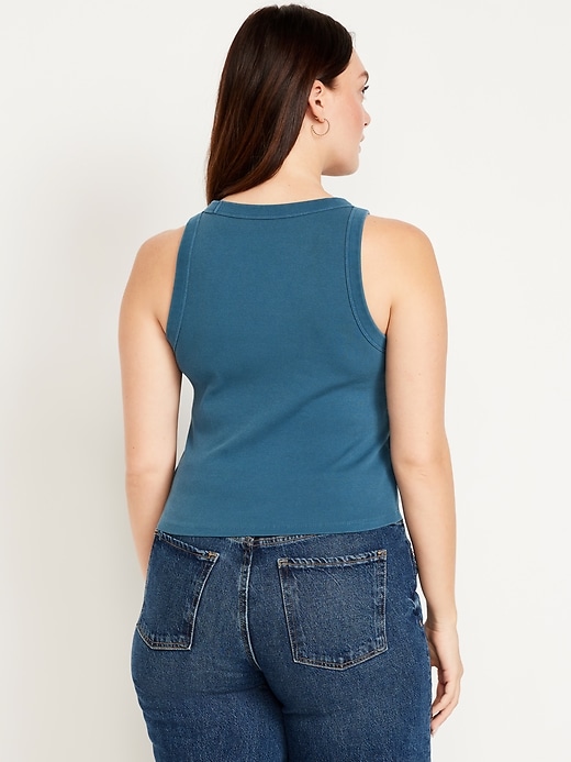 Image number 6 showing, Snug Crop Tank Top
