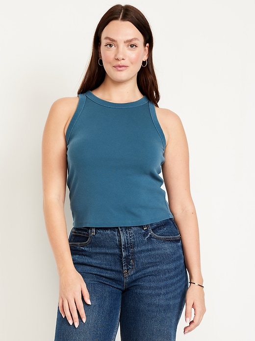 Image number 5 showing, Snug Crop Tank Top