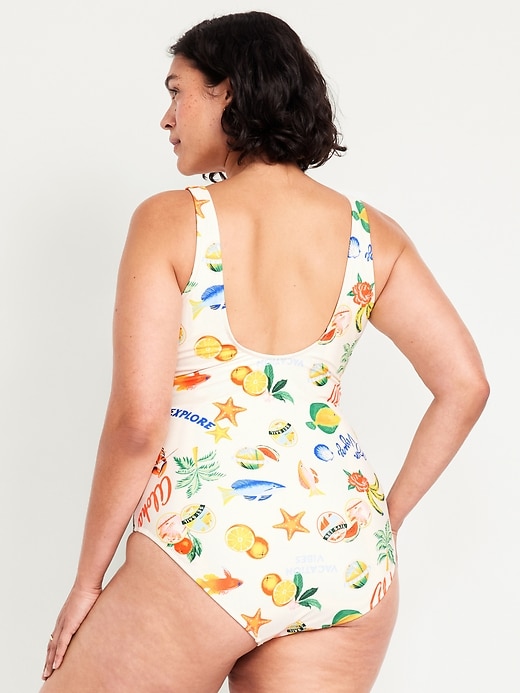 Image number 8 showing, Matte One-Piece Swimsuit