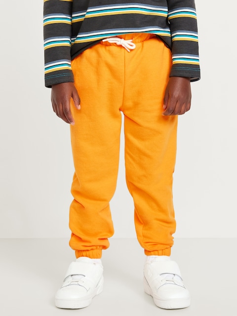 Cinched-Hem Jogger Sweatpants for Toddler Boys