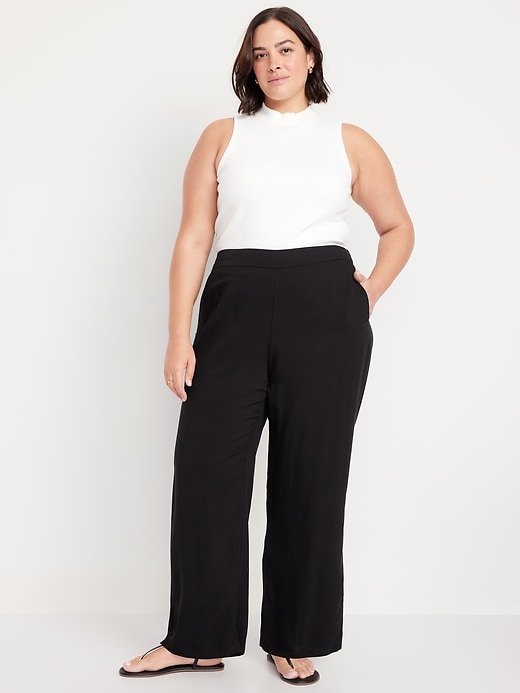 Image number 6 showing, High-Waisted Playa Wide-Leg Pants