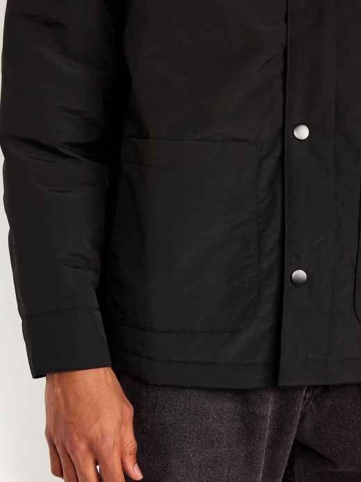 Image number 4 showing, Water-Resistant Nylon Barn Coat