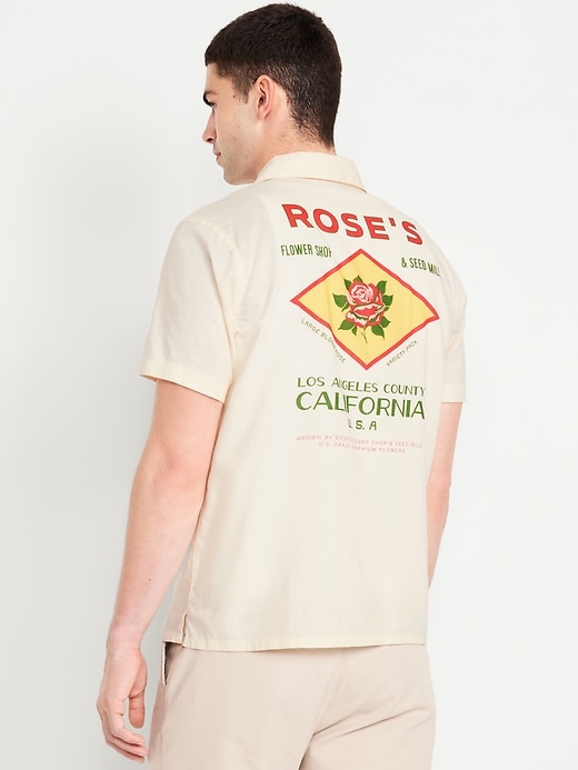 Image number 2 showing, Short-Sleeve Graphic Camp Shirt