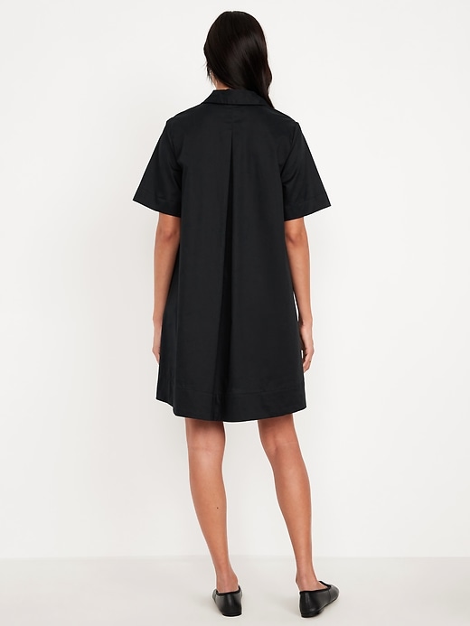 Image number 2 showing, Mini Swing Shirt Dress