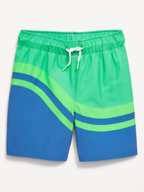 Printed Swim Trunks for Toddler Boys