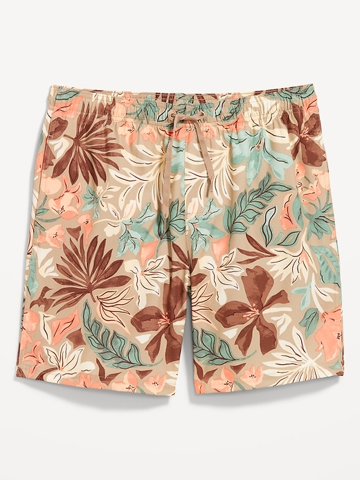 Image number 8 showing, Printed Swim Trunks -- 7-inch inseam