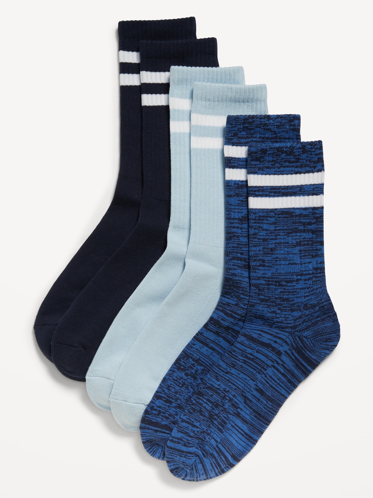 3-Pack Tube Socks for Men