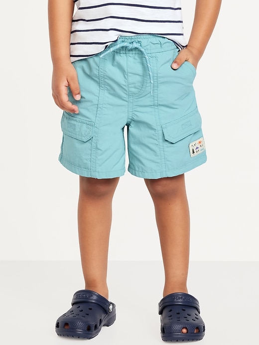 View large product image 1 of 3. Loose Cargo Ripstop Shorts for Toddler Boys