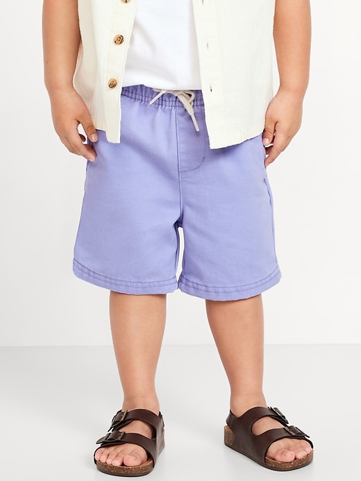 View large product image 1 of 3. Chambray Shorts for Toddler Boys