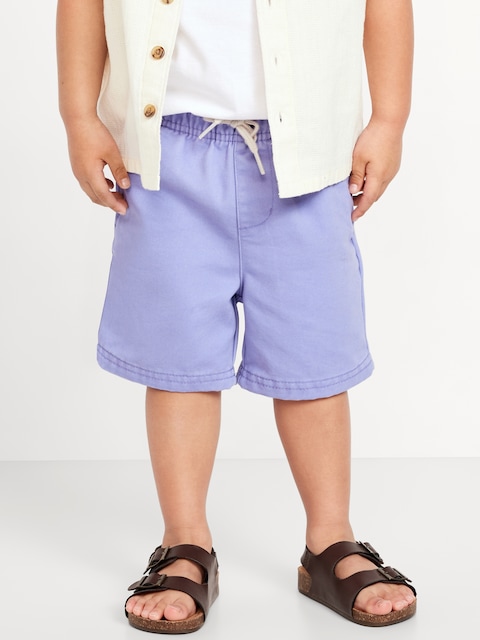 Chambray Shorts for Toddler Boys