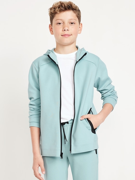 View large product image 1 of 4. Dynamic Fleece Zip Hoodie for Boys